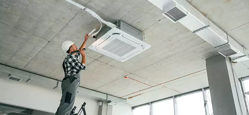 Our Dryer Vent Booster Fan Cleaning Services in Lawrence, KS